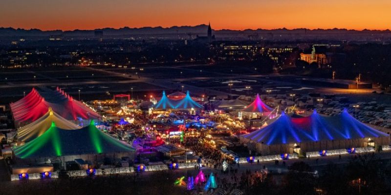 Christmas Village at the Tollwood Festival